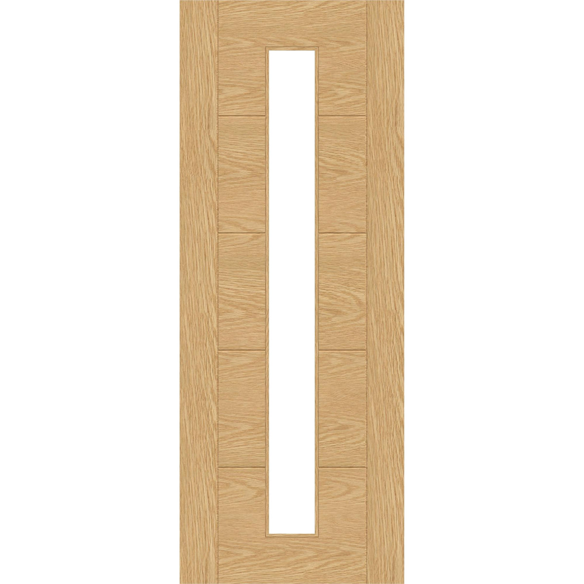 Parma Flush Glazed Oak Door Main Image