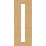 Parma Flush Glazed Oak Door Main Image