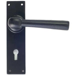 Pembroke external lever handle pair in black