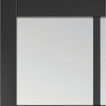 Plaza Black Clear Glass Internal Door - Lifestyle Image 3