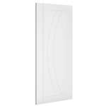 Ravello White Primed Internal Door - Angled Product Image