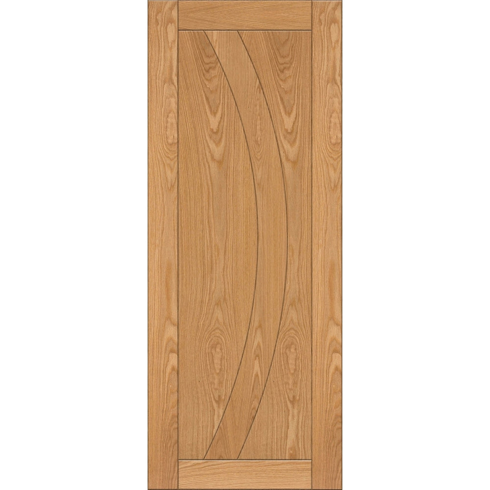 Product Ravello prefinished oak door on white background