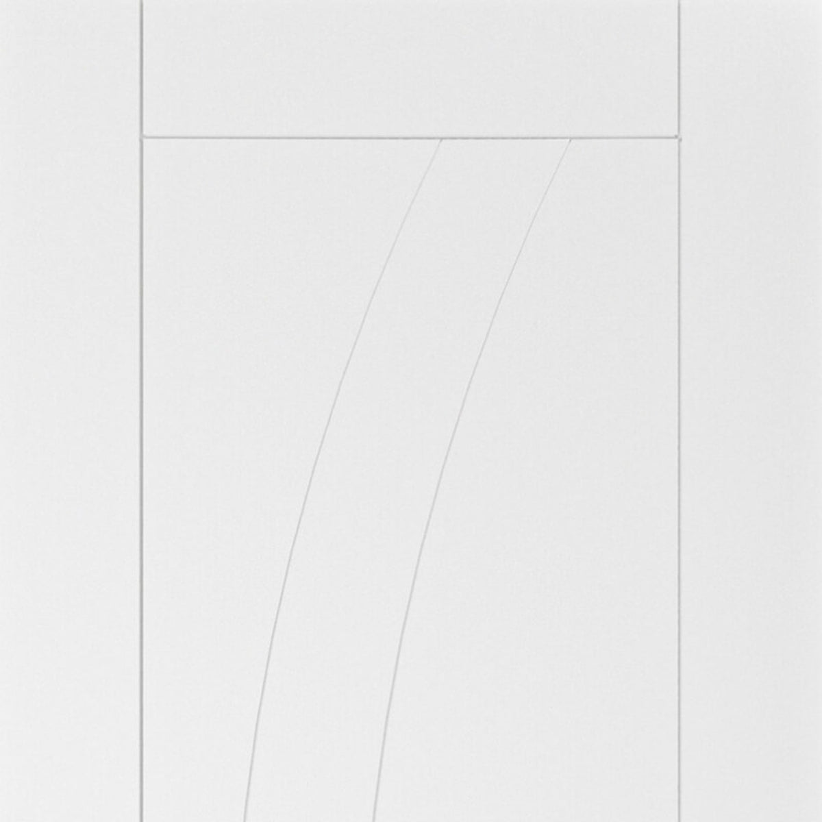 Ravello White Primed Internal Door - Lifestyle Image 1