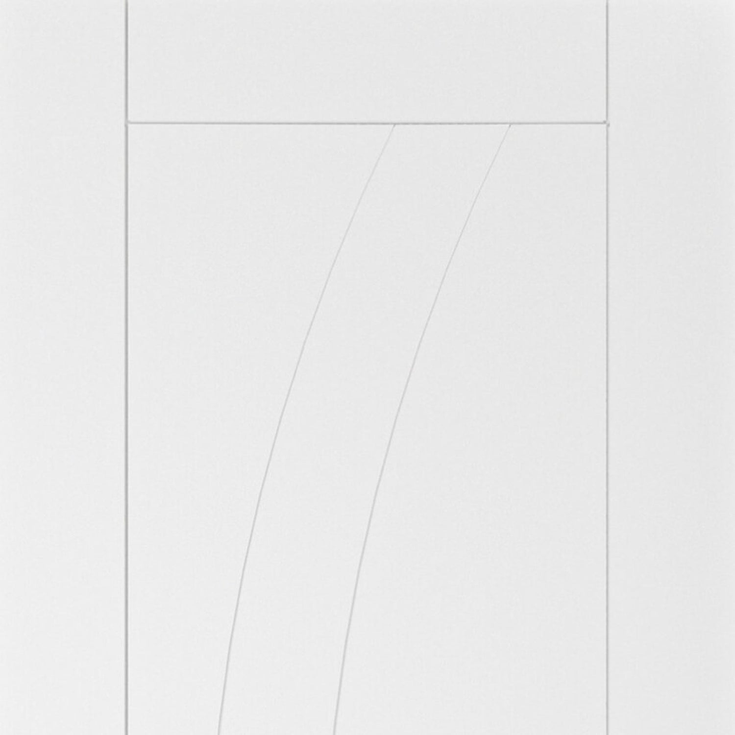Ravello White Primed Internal Door - Lifestyle Image 1