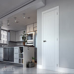 Ravello White Primed Internal Door - Lifestyle Image 2