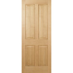 Regency 4 Panel Prefinished Oak Internal Door - Main Product Image