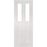 Rochester White Primed Glazed Door - Main Product Image
