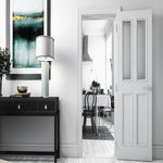 Rochester White Primed Glazed Door - Lifestyle Image 1