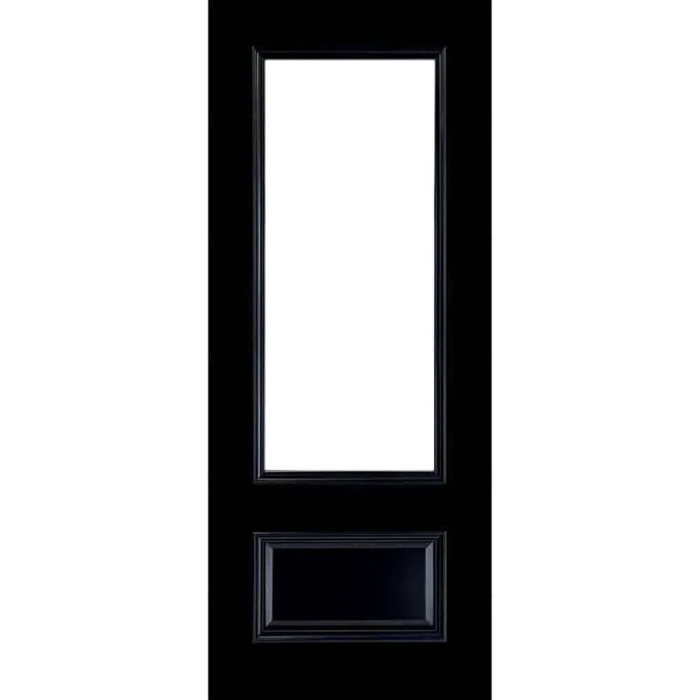 Sandringham Prefinished Black Internal FD30 Fire Door with Glass Product Image 