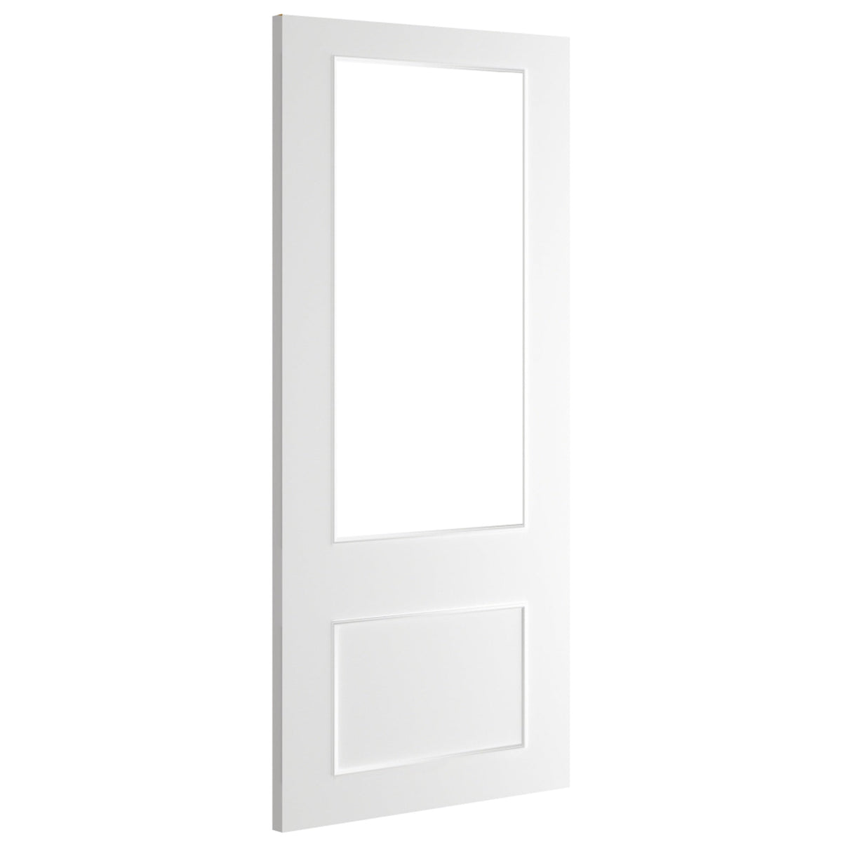Sandringham White Primed Bevelled Glaze Door - Lifestyle Image 2