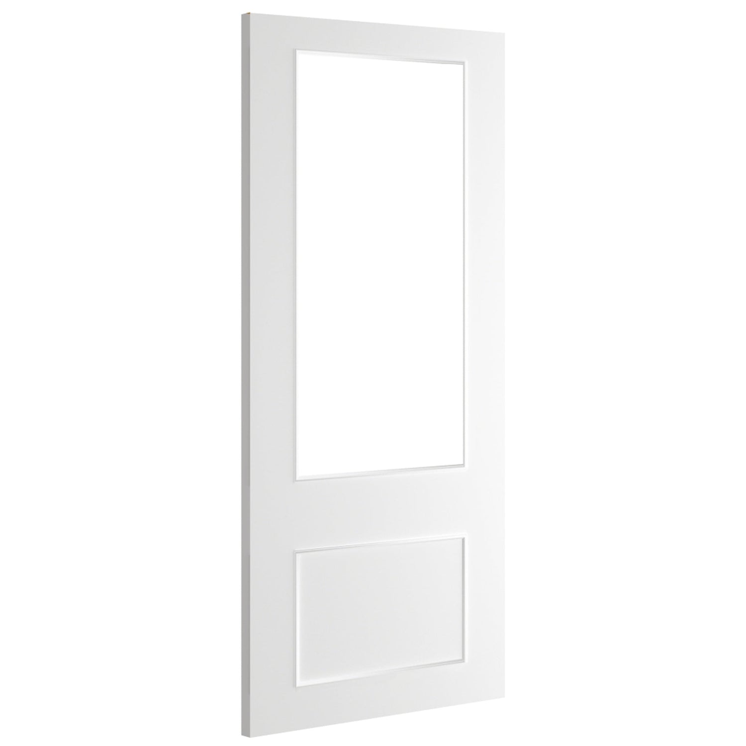 Buy Sandringham White Primed Bevelled Glaze Door online UK