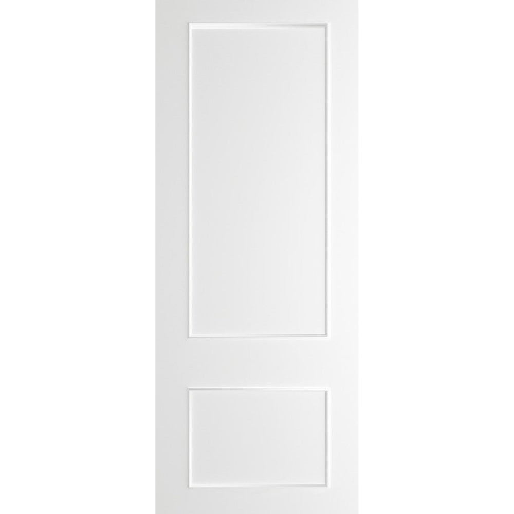 Product Sandringham white primed internal door on white background