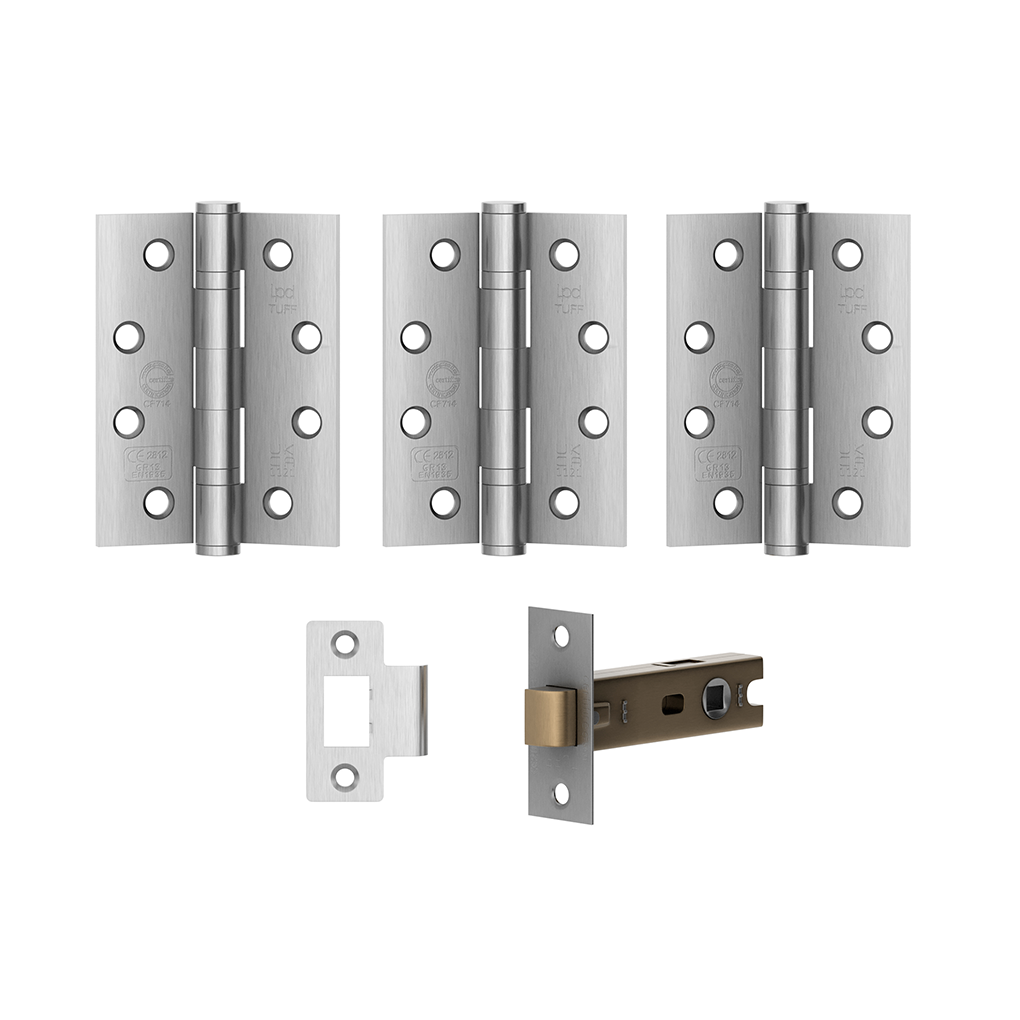 Internal Fire Door Hinge & Latch Pack