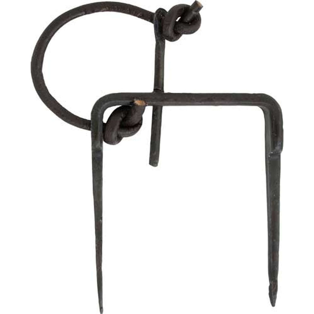 Product screw on staple pin for Suffolk latch on white background