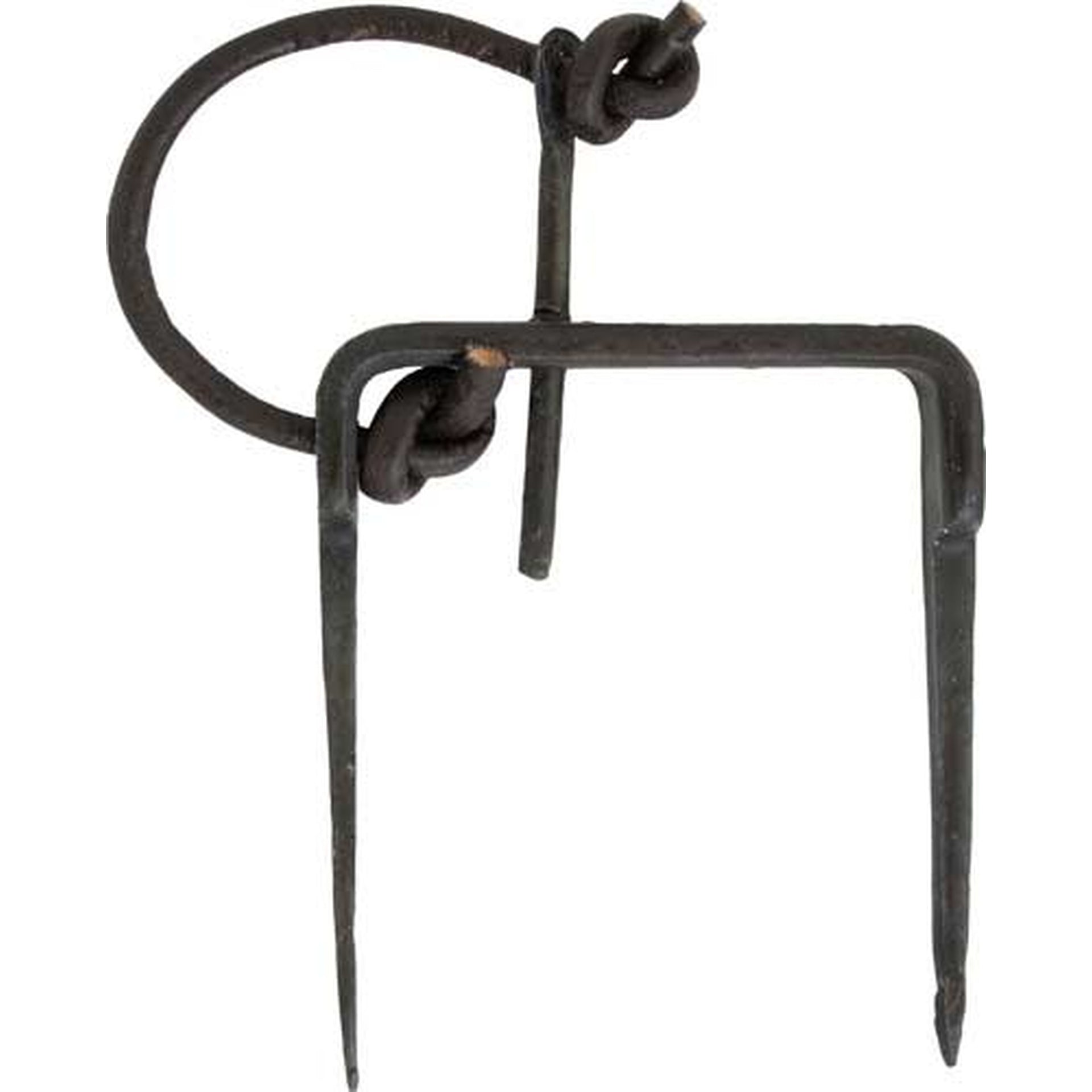 Staple Locking Pin With Leather Strap (For Suffolk Latch)