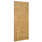 Seville Prefinished Oak Internal Door - Angled Product Image