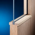 Seville Glazed White Primed Fire Door - Lifestyle Image 3