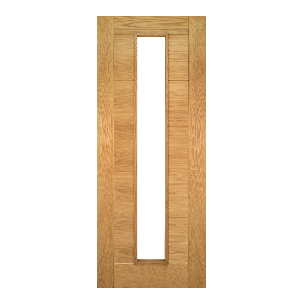 Seville Prefinished Glazed Oak Fire Door