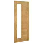 Seville Prefinished Oak 1SL Glazed FSC Door - Lifestyle Image 2