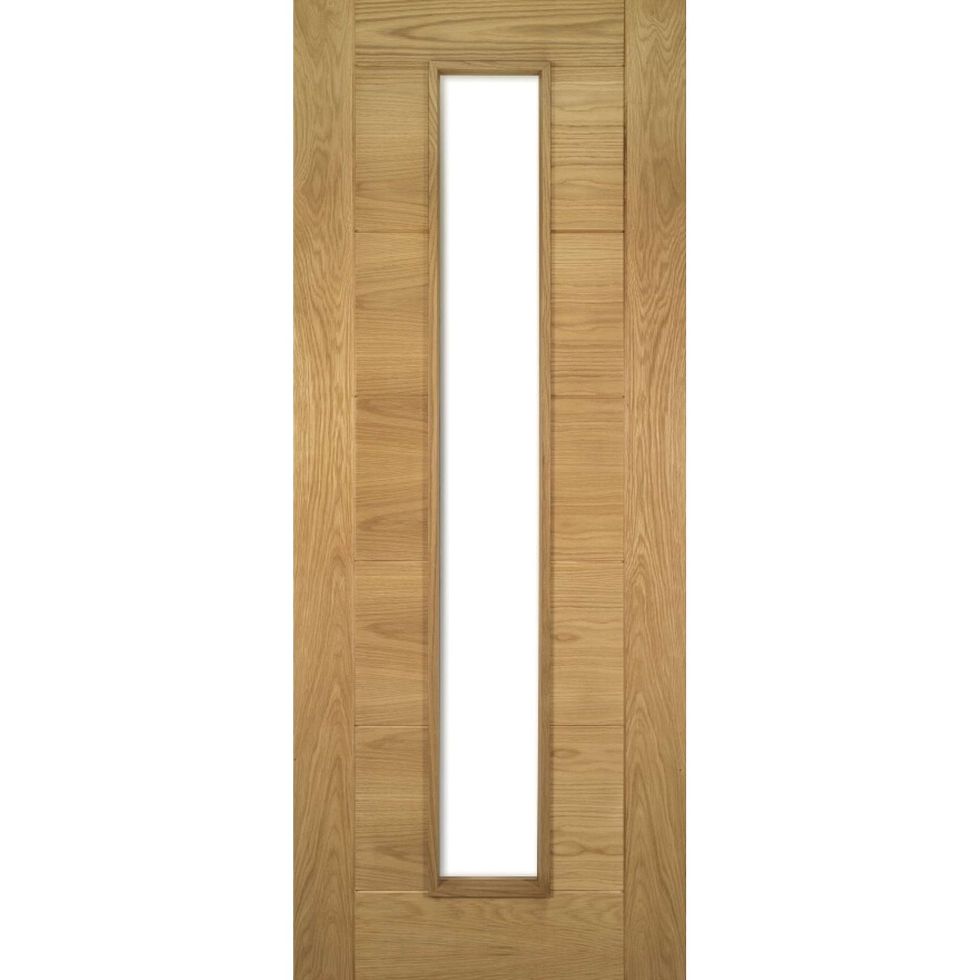Seville Prefinished Oak Glazed Internal Door - Main Product Image