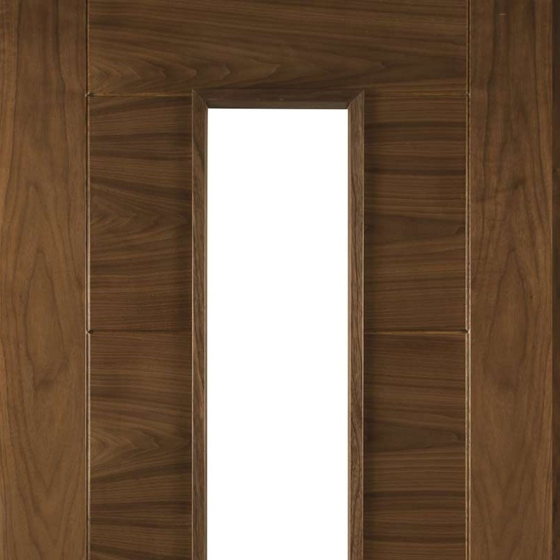Seville Prefinished Walnut Glazed Internal Door - Lifestyle Image 2