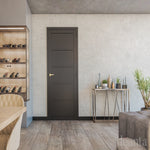 Shoreditch Black Prefinished Internal Door - Lifestyle Image 1
