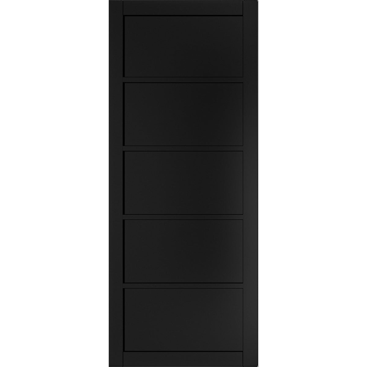 Shoreditch Black Prefinished Internal Door - Main Product Image