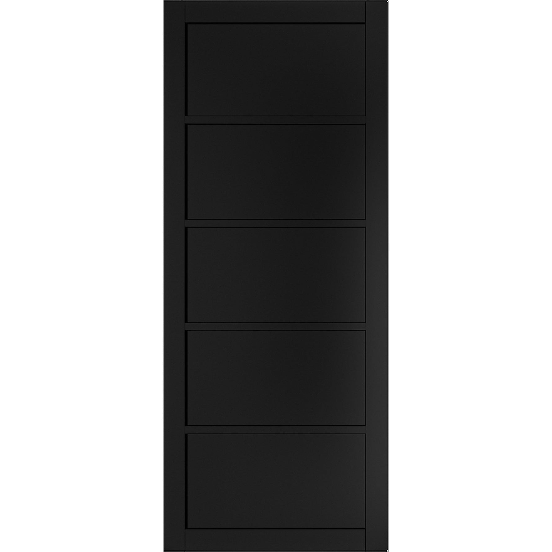 Shoreditch Black Prefinished Internal Door - Main Product Image