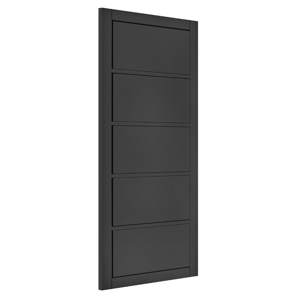 Shoreditch Black Prefinished Internal Door