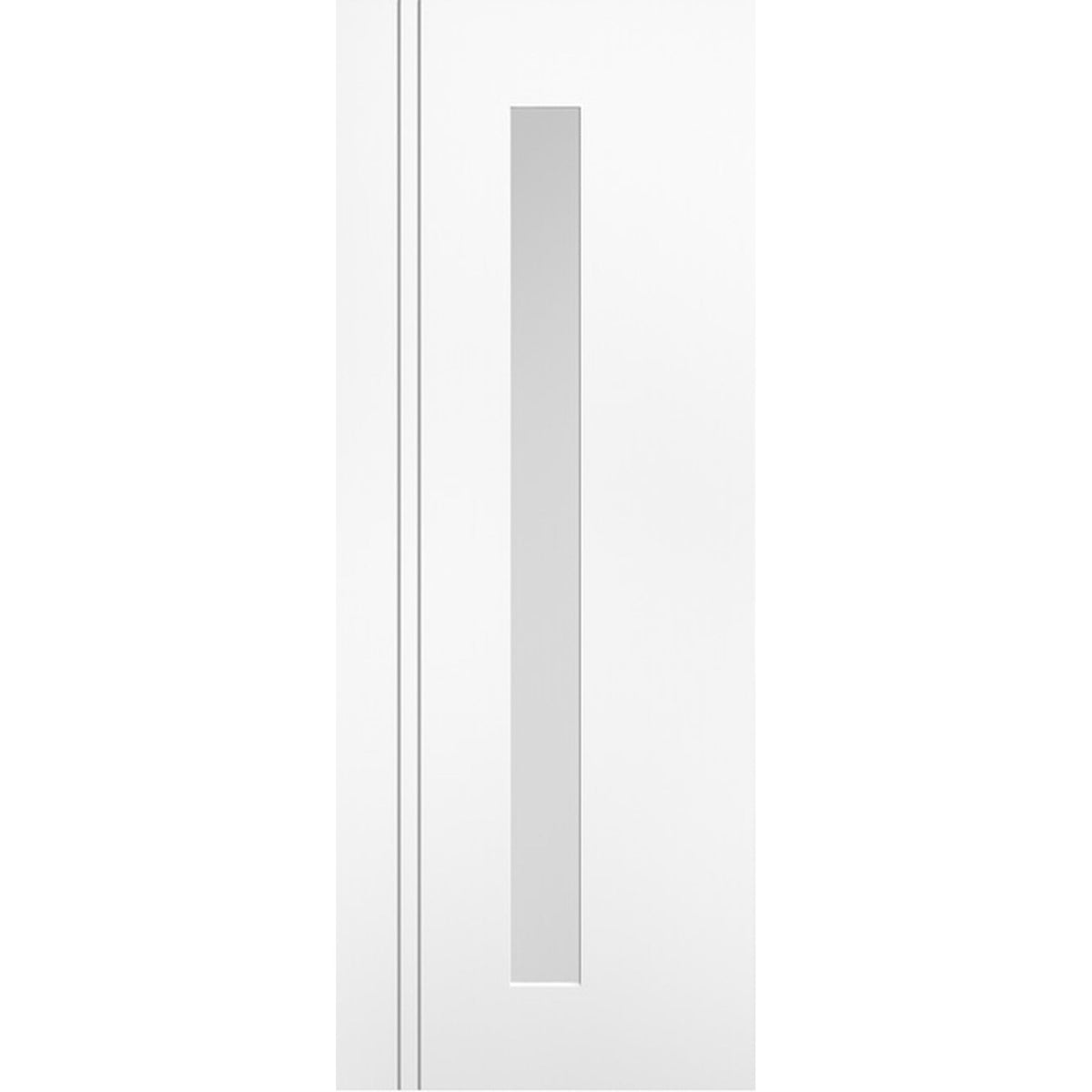 Sierra Blanco Long Light White Prefinished Door - Main Product Image