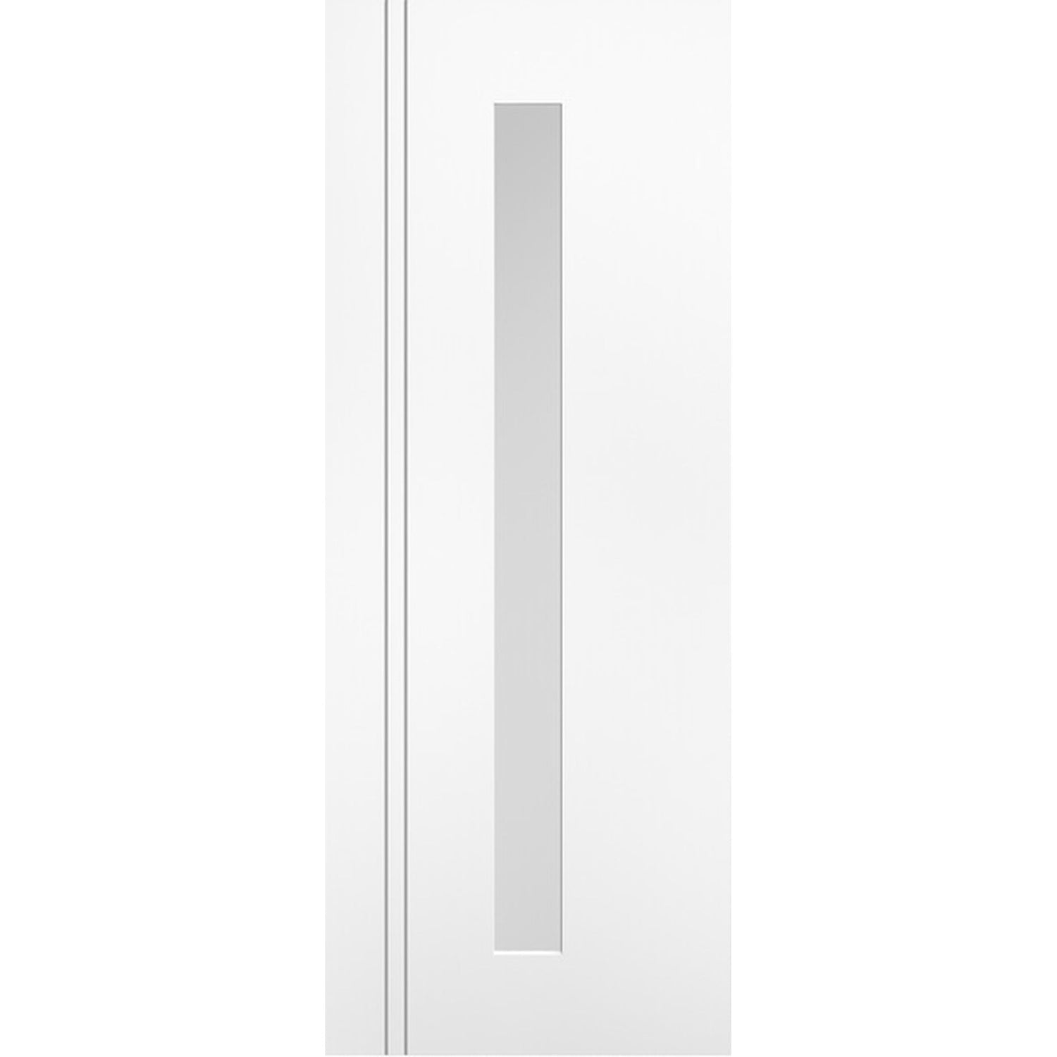 Sierra Blanco Long Light White Prefinished Door - Main Product Image