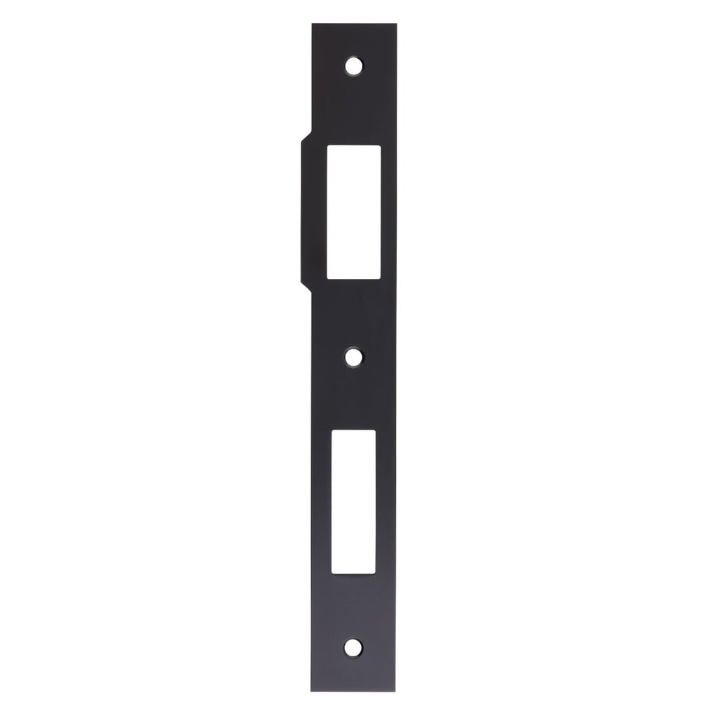 Product black keep plate for slim euro profile sash lock