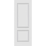 Smooth Berlin Prefinished White Moulded Internal Door - Main Product Image
