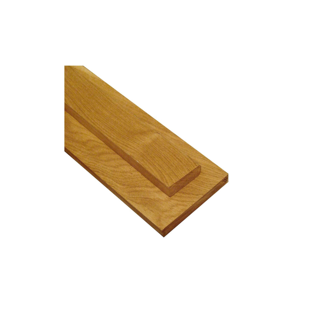 Product solid oak door lining set with natural timber grain