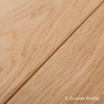Solid Oak Rustic Ledged Door - Lifestyle Image 1