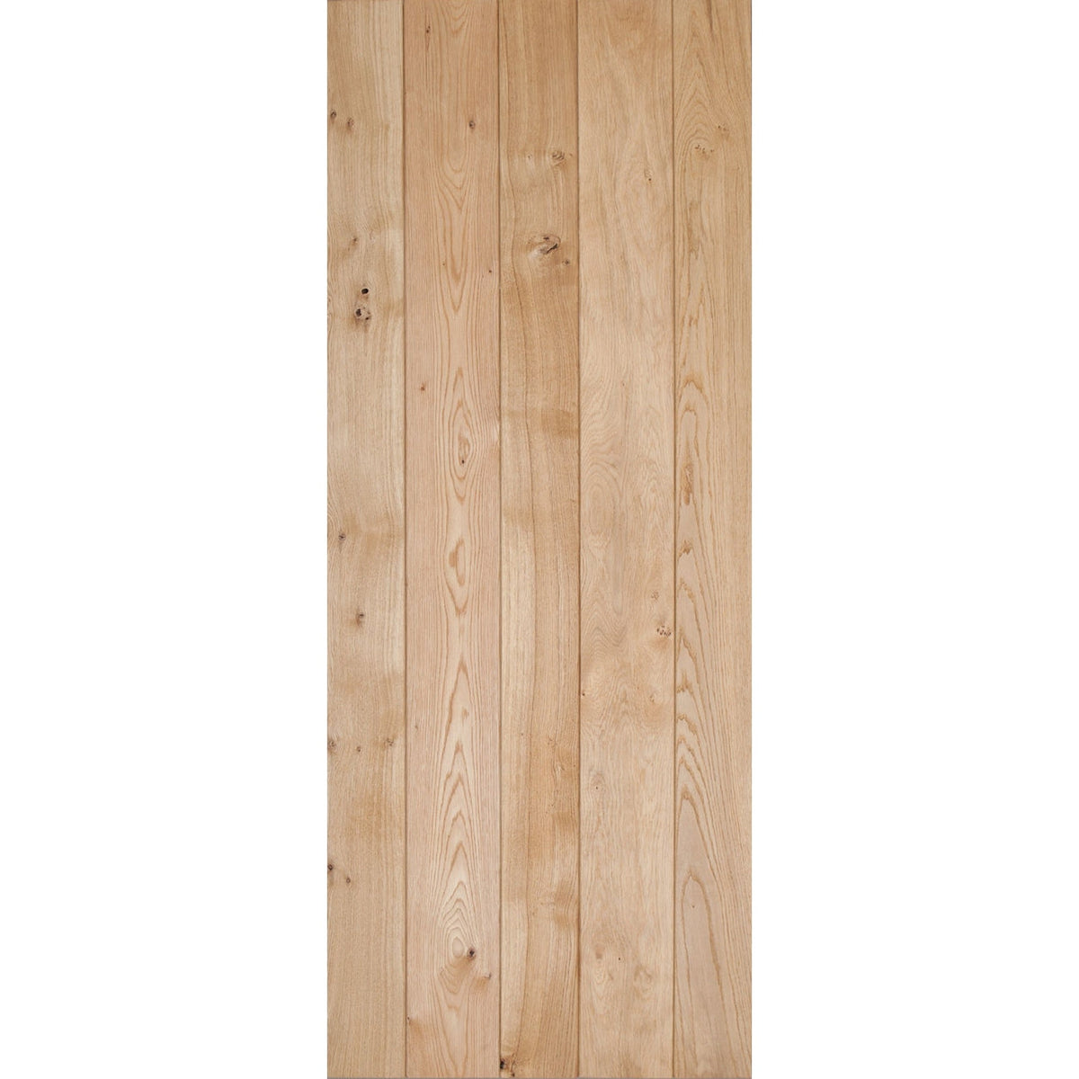Solid Oak Rustic Ledged Door - Lifestyle Image 2