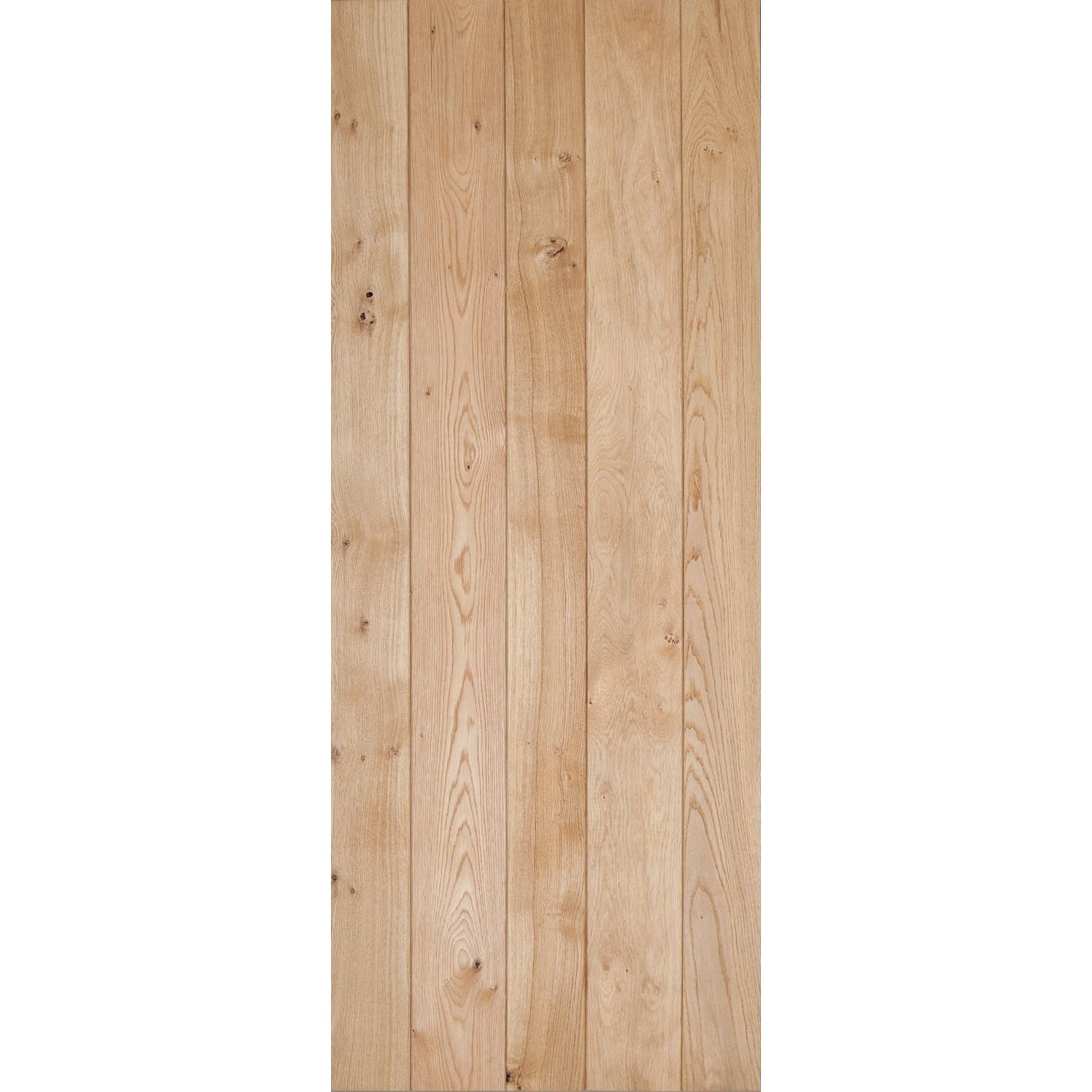 Solid Oak Rustic Ledged Door - Lifestyle Image 2