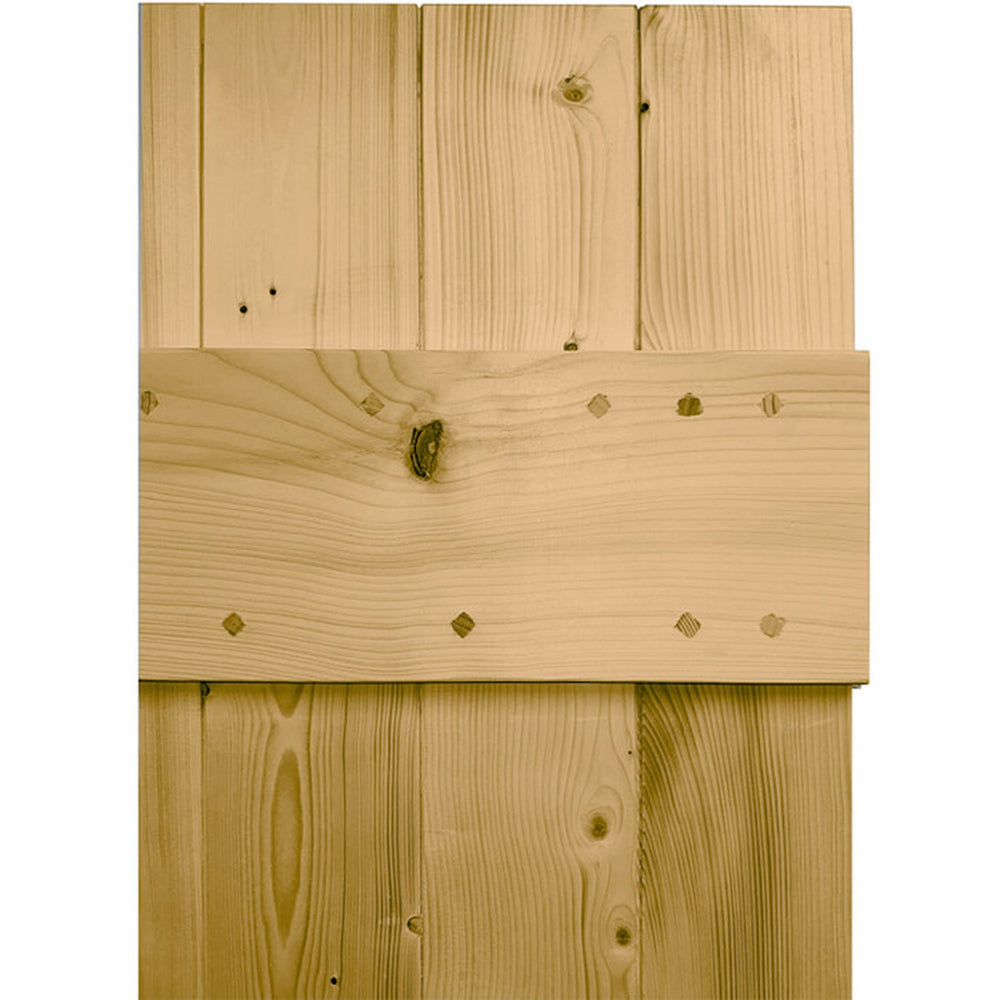 Product solid pine barn door planked face with natural knots