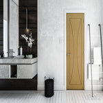 Sorrento Prefinished Oak Fire Door - Lifestyle Image 1