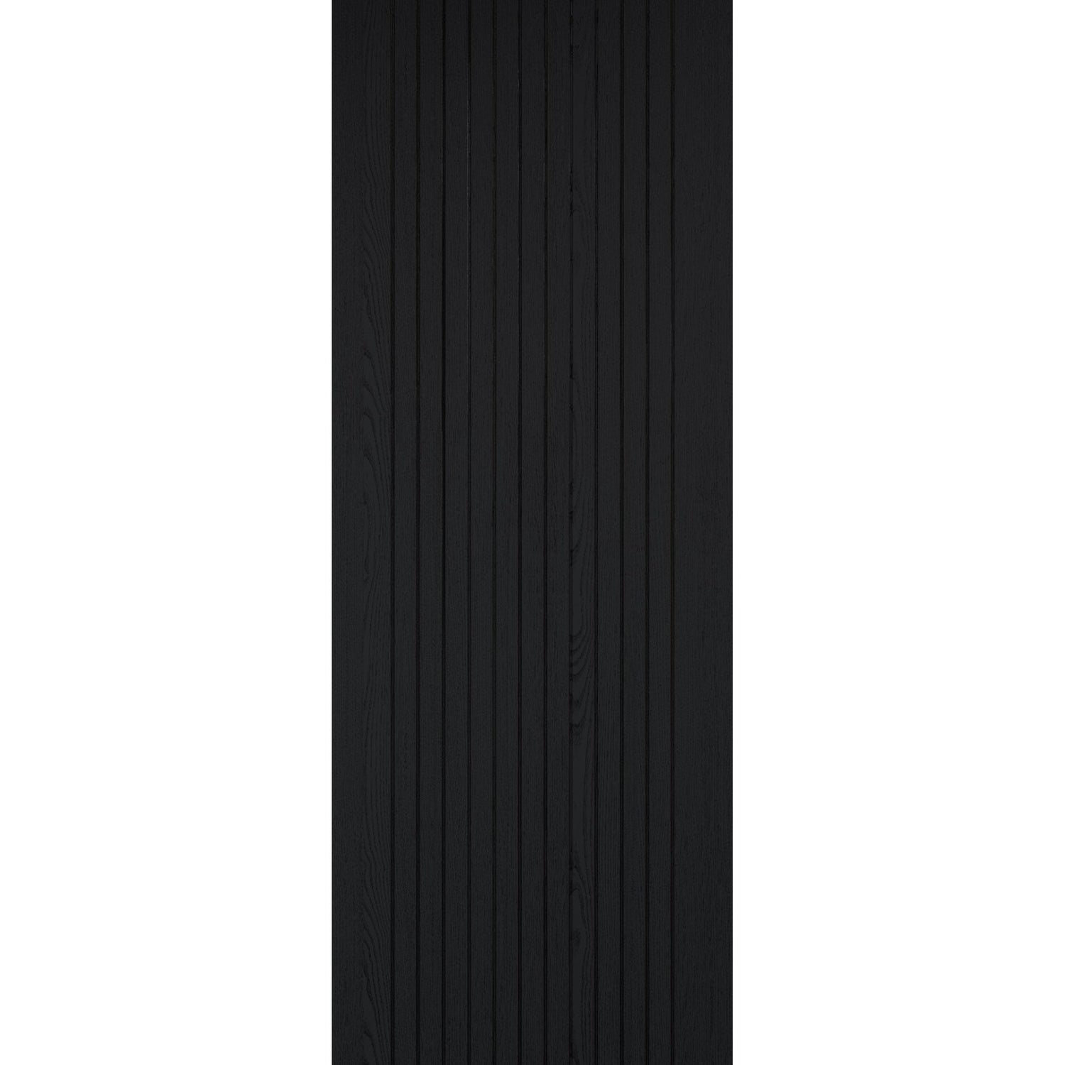Sydney Black Prefinished Laminate Fire Door - Main Product Image