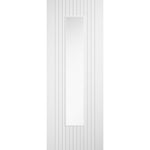 Sydney White Prefinished Laminate Glazed Door - Main Product Image