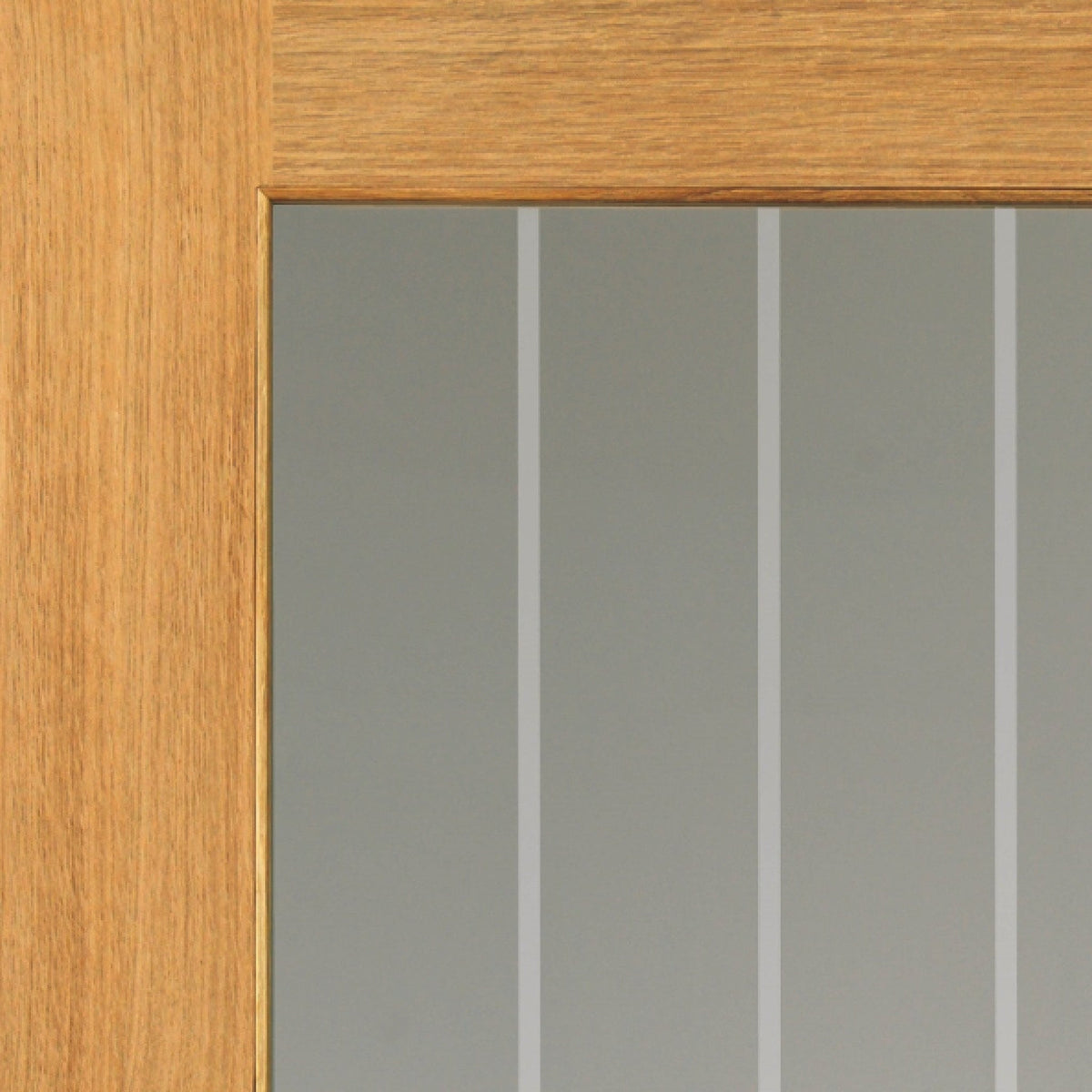 Thames 1 Light Prefinished Oak Internal Door - Lifestyle Image 1