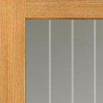 Thames 1 Light Prefinished Oak Internal Door - Lifestyle Image 1