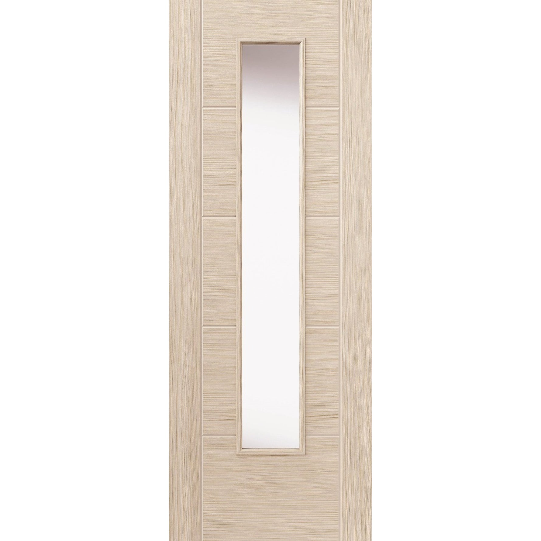 Tigris Ivory Glazed Laminate Internal Door - Main Product Image