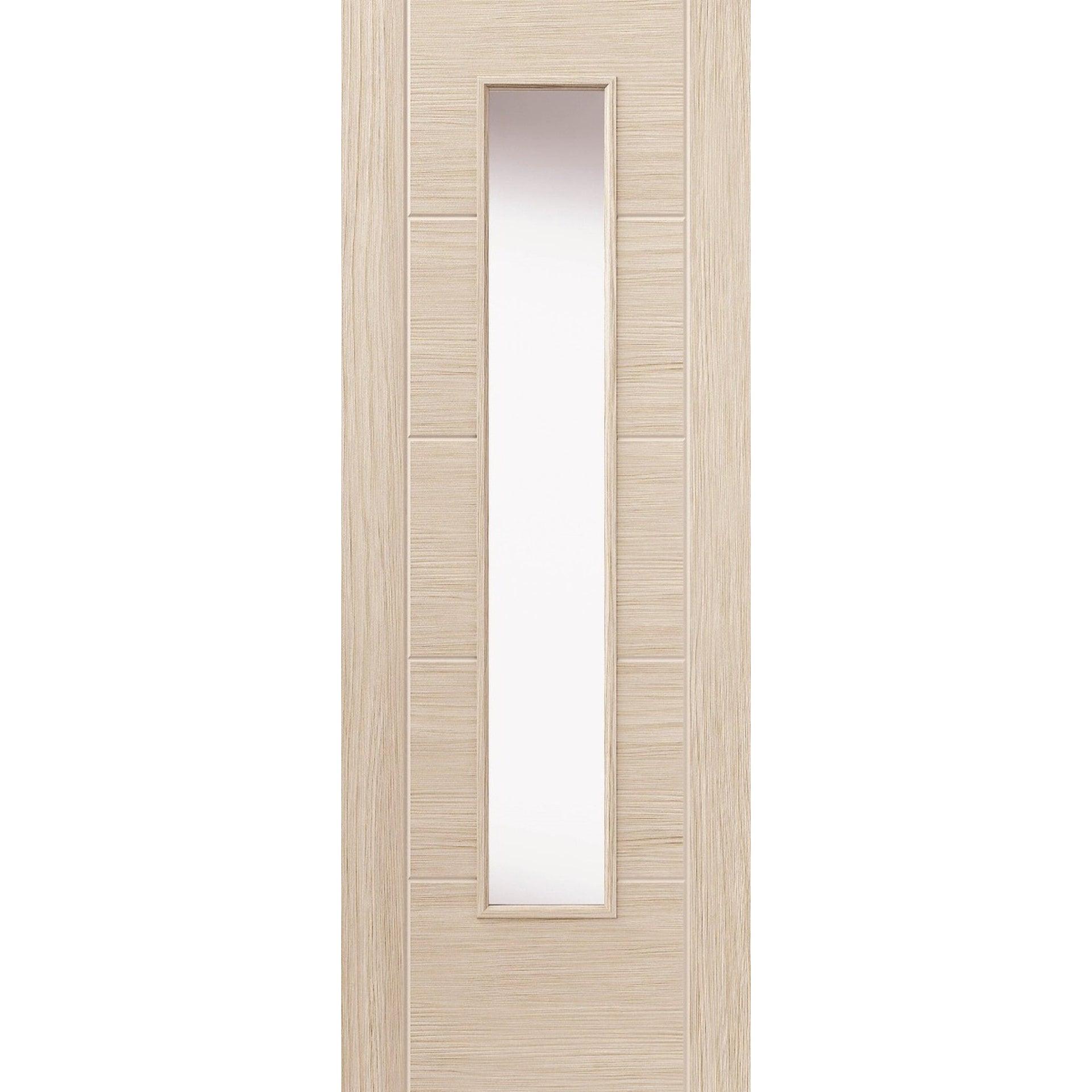 Tigris Ivory Glazed Laminate Internal Door - Main Product Image