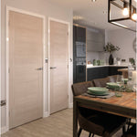 Tigris Ivory Laminate FD30 Fire Door - Lifestyle Image 1