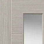 Tigris Lava Glazed Light Grey Laminate Internal Door - Lifestyle Image 2