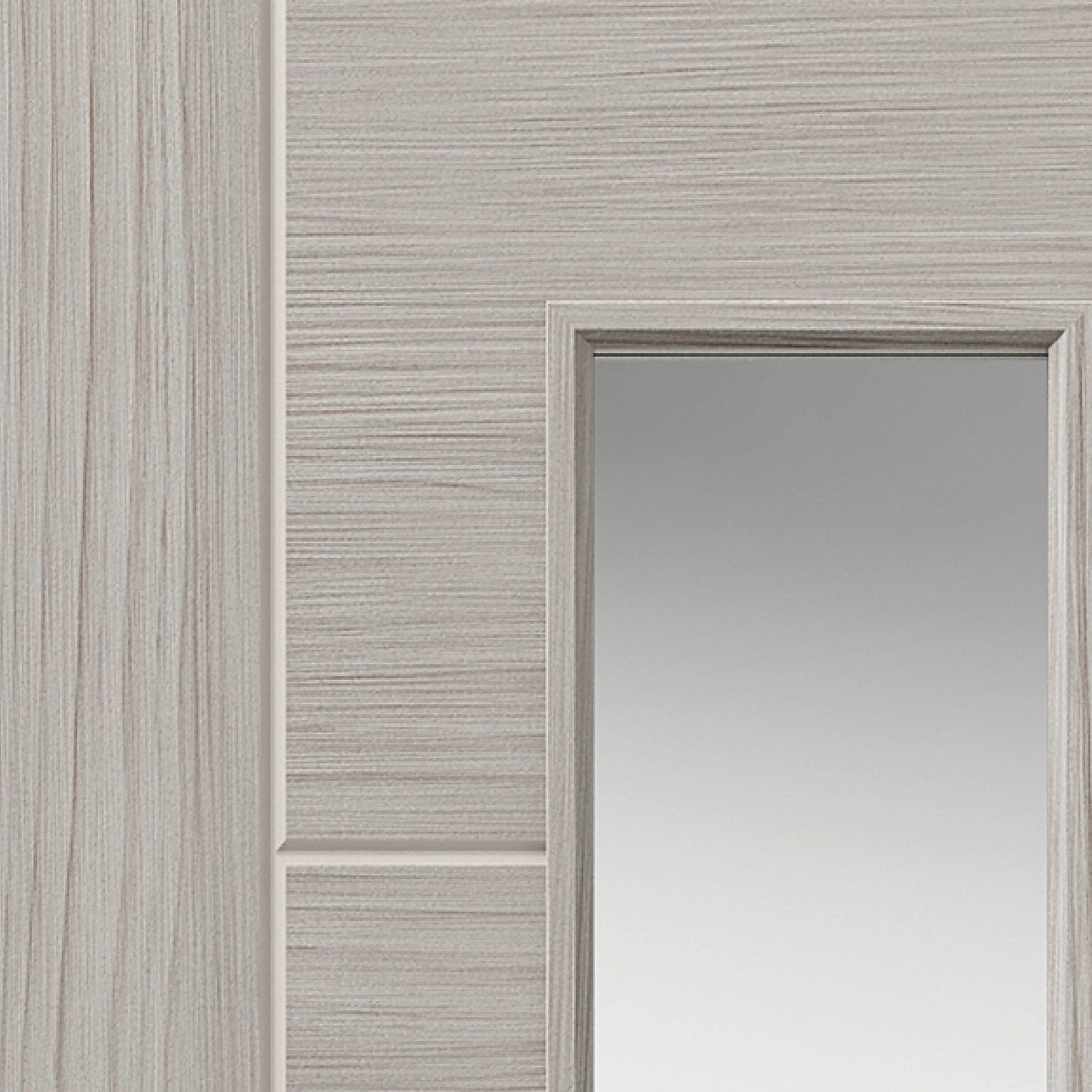 Tigris Lava Glazed Light Grey Laminate Internal Door - Lifestyle Image 2