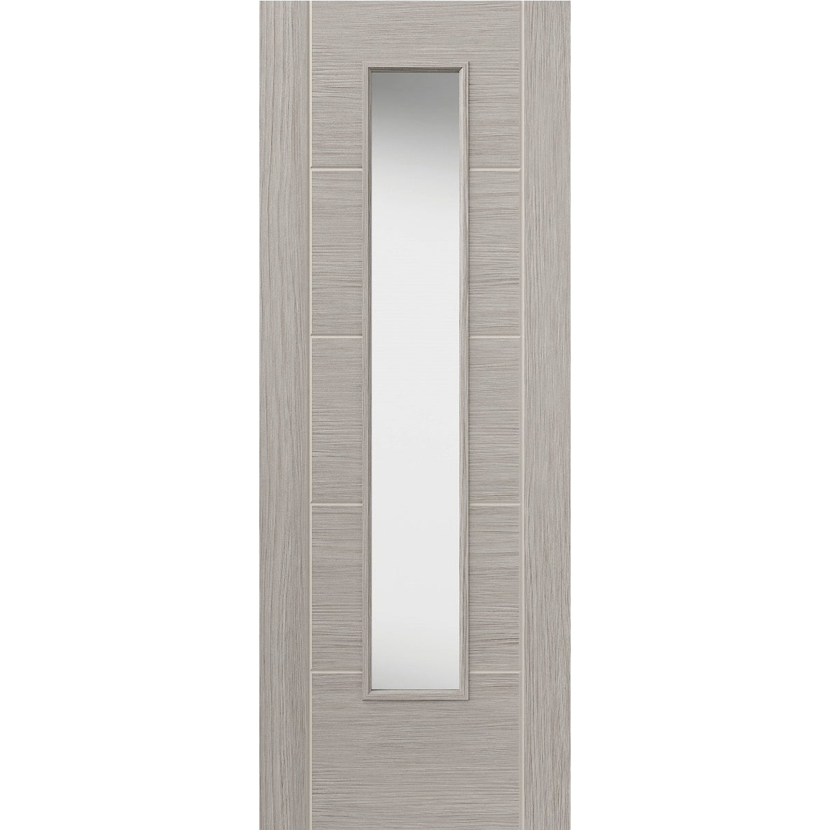 Tigris Lava Glazed Light Grey Laminate Internal Door - Main Product Image