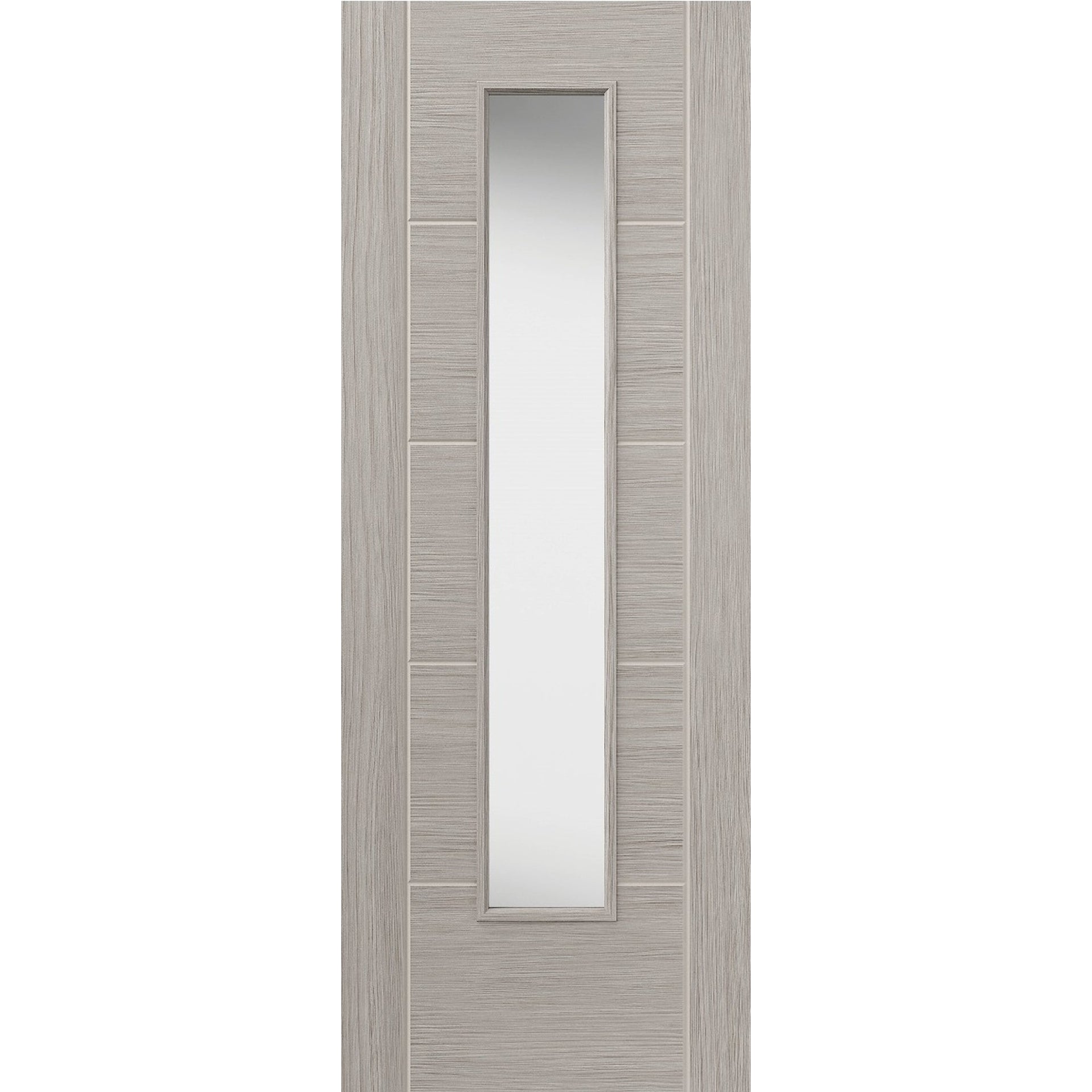 Tigris Lava Glazed Light Grey Laminate Internal Door - Main Product Image